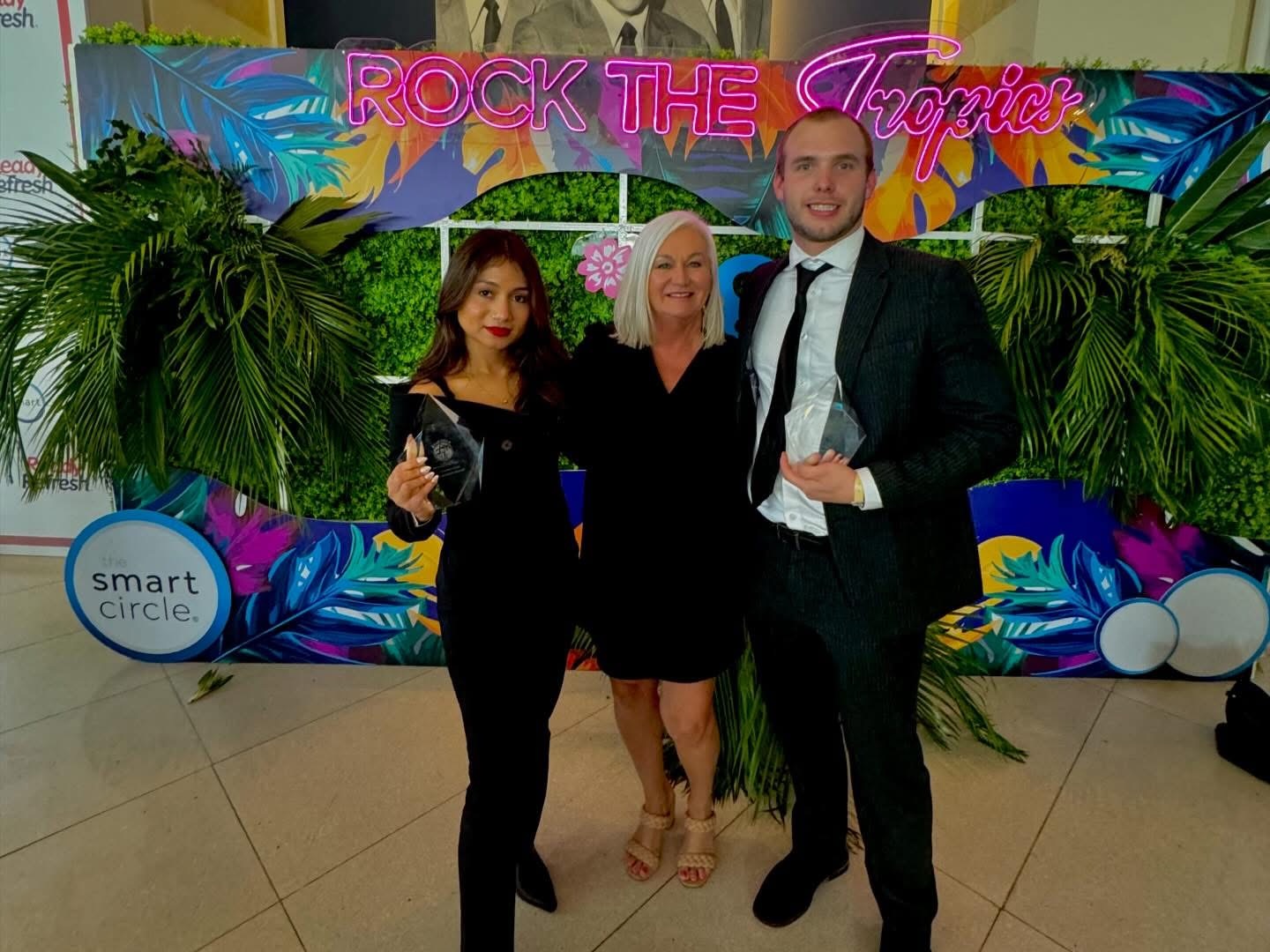Sapphire Marketing Inc. team member posing in professional attire
